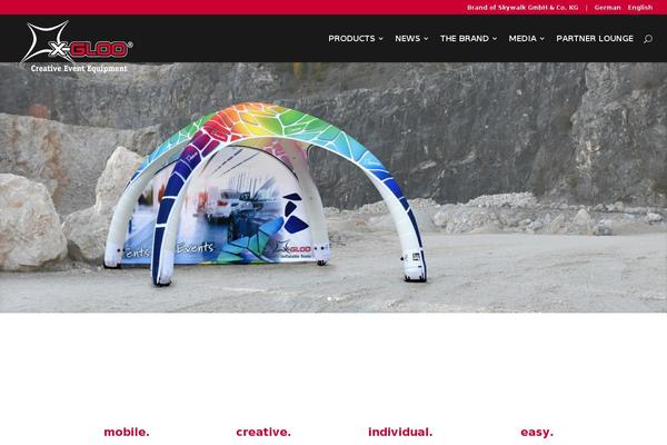 Site using Dlm-page-addon plugin