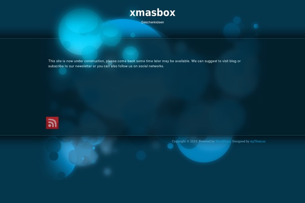 my blue construction theme site design template sample