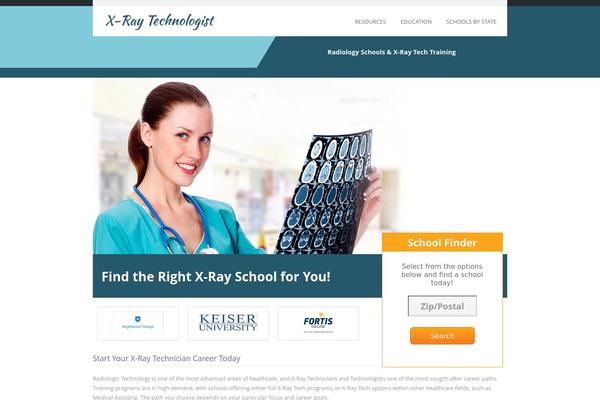 My College theme site design template sample