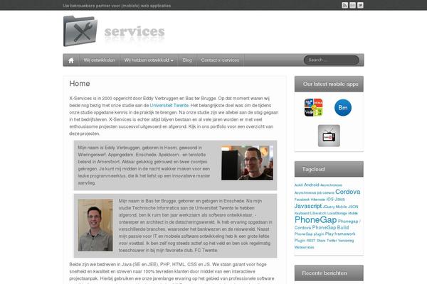 Site using SlideDeck 1 Lite Content Slider plugin