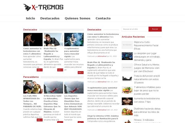 Glamour theme site design template sample