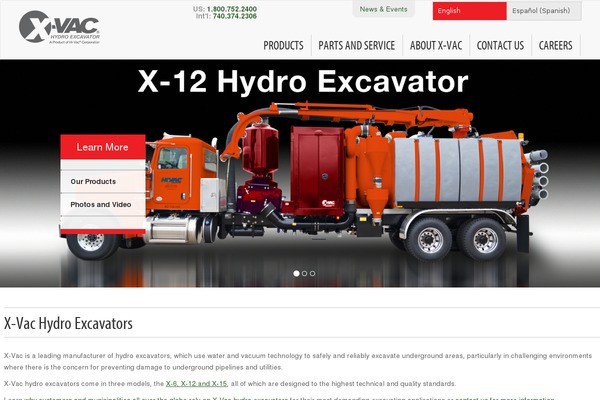 hi-vac-parent theme websites examples