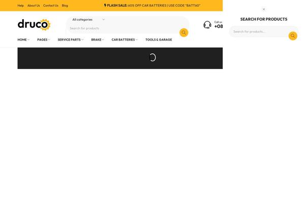 x-wraps.com site used Druco-child