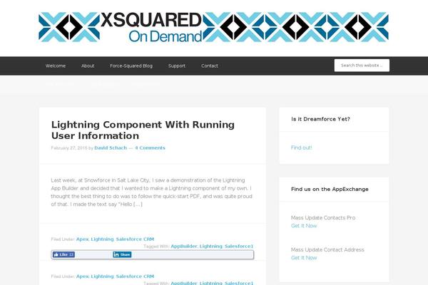 Site using Genesis Post Navigation plugin