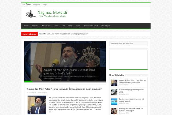 xacmazmescidi.com site used Sahifa3.4.1
