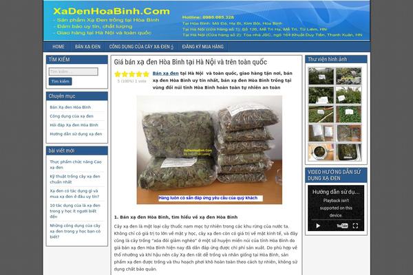 xadenhoabinh.com site used Traffica