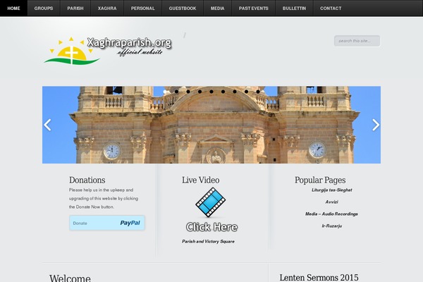 Site using Elite Accordion plugin