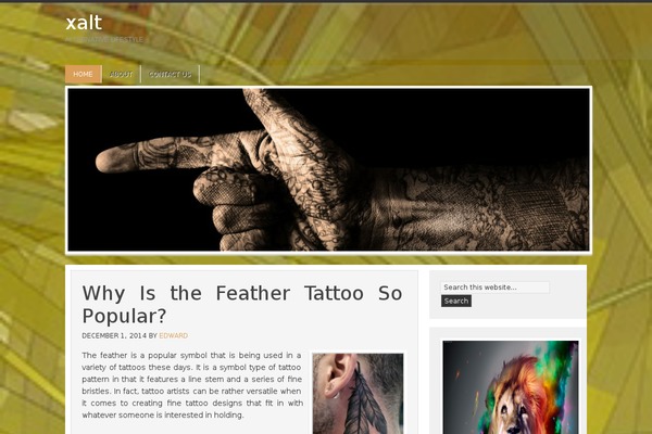 Scribble Child Theme theme site design template sample