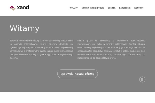 Basta theme site design template sample