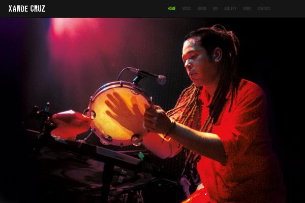 Jarvis theme site design template sample