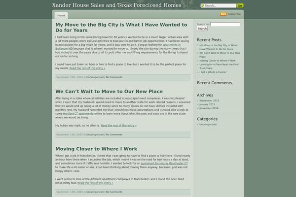 Devart theme site design template sample