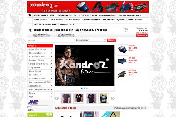 WP-Grosir theme site design template sample