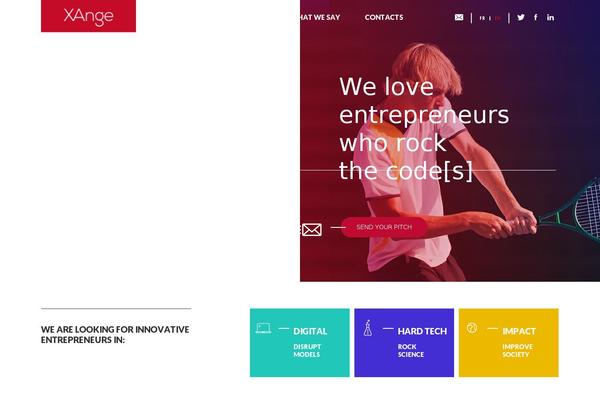 Salient Child theme site design template sample