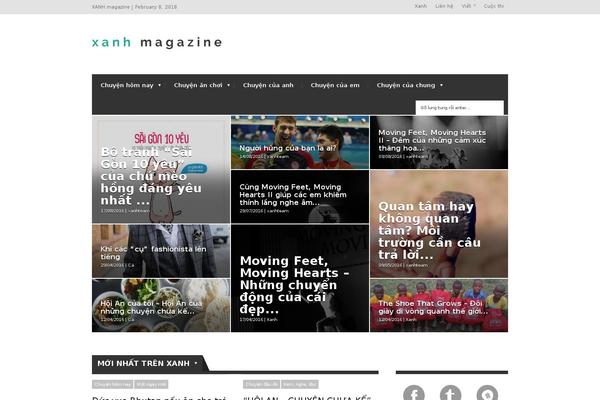 Extranews theme site design template sample