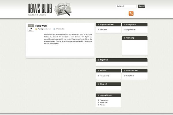 Libertarianrant theme site design template sample