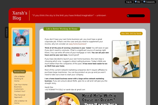 Ahimsa theme site design template sample