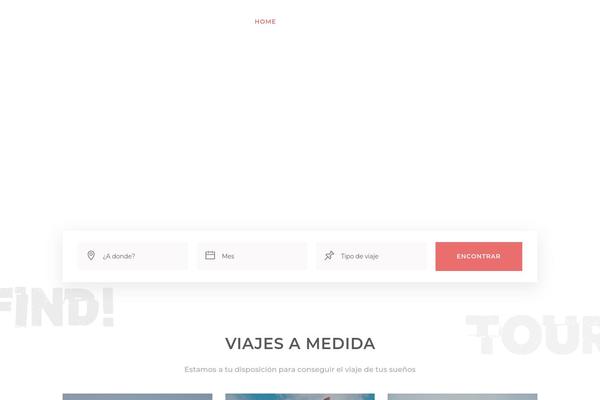 Site using Qode-tours plugin