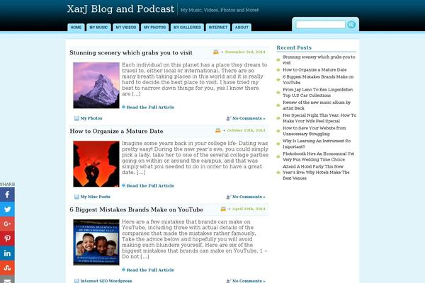 xarj.net site used Curved-10