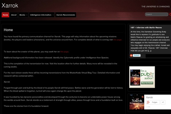 Suffusion theme site design template sample