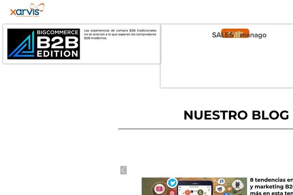 xarvis.com.mx site used Blankslate Child