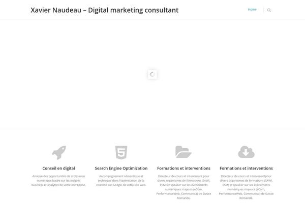 Converio theme site design template sample