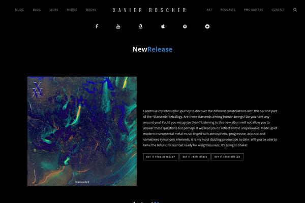 Site using SP Header image slider plugin