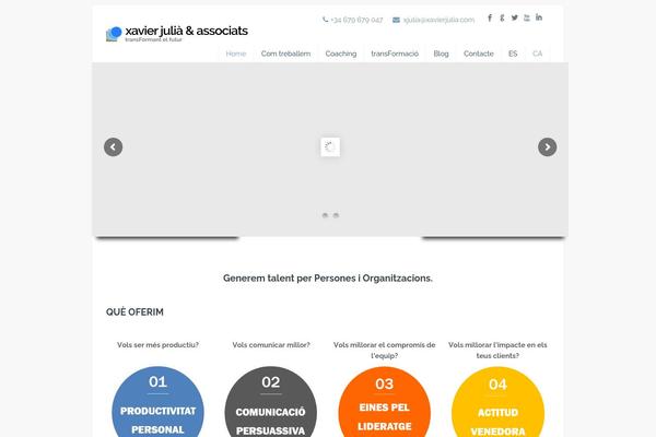 Pindol theme site design template sample