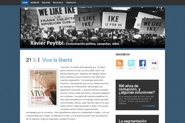 Lysa theme site design template sample