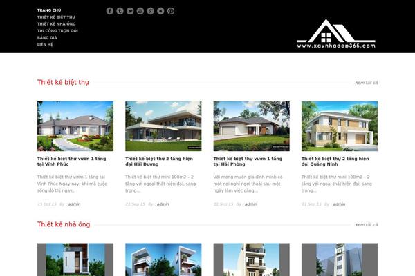 Architecture WordPress theme, websites list used Architecture theme Architecture theme websites examples