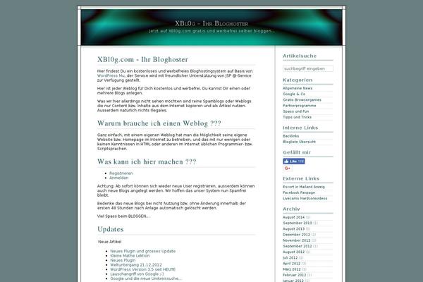 Concrete theme site design template sample