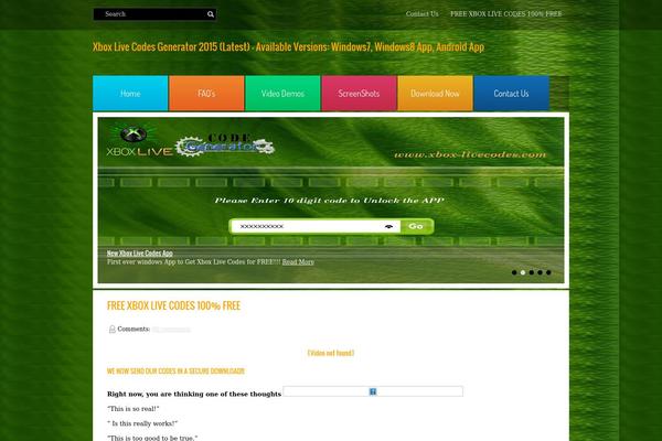 Site using Cool-video-gallery plugin