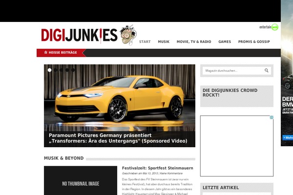 Backstreet theme site design template sample