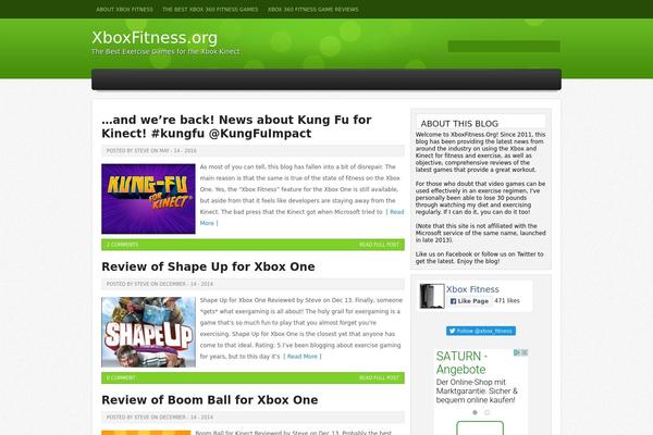 Helios theme site design template sample