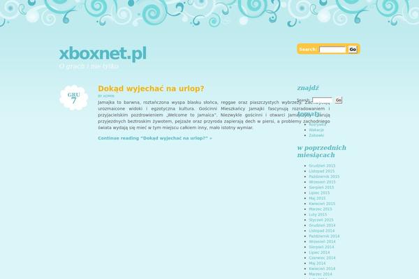 Brand New Day theme site design template sample