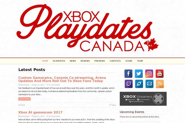 RetroTale theme site design template sample