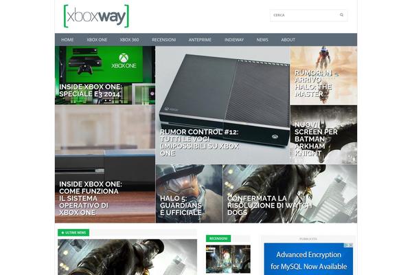 Columns theme site design template sample