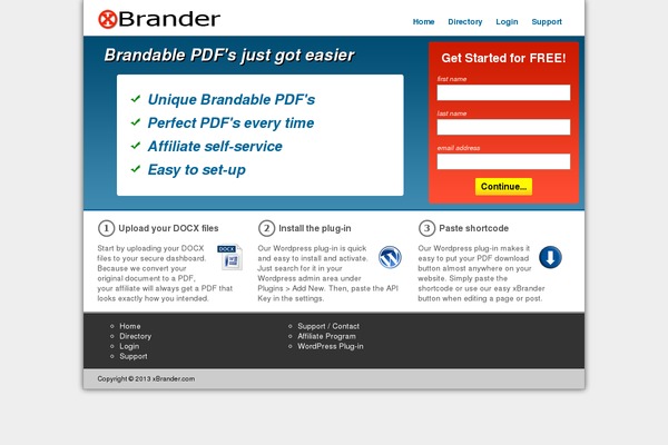 Site using InstaMember plugin
