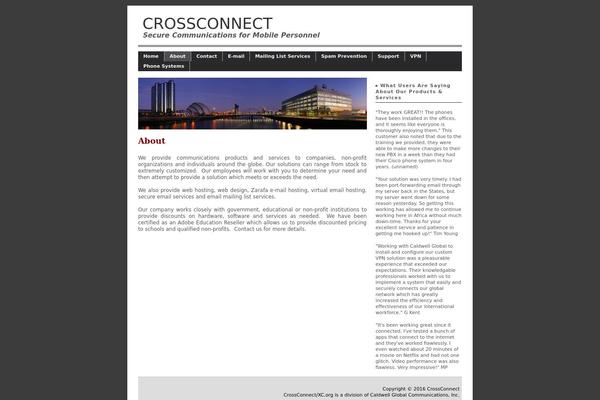 Corporate Theme v2 theme site design template sample