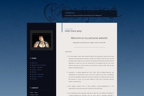 Dusk To Dawn theme site design template sample