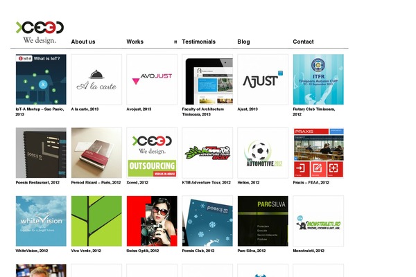 Portfolium theme site design template sample