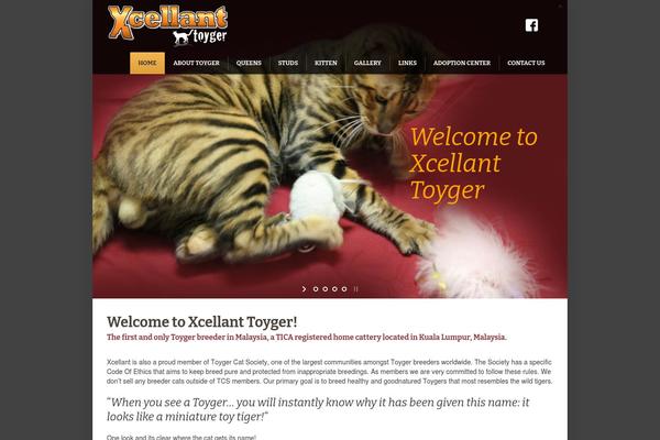 Pet-rescue theme site design template sample