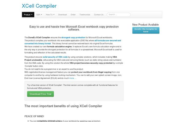 xcellcompiler.com site used CyberChimps