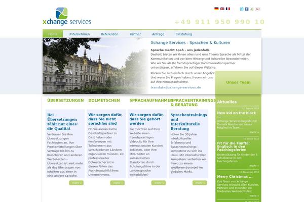 xchange-services.de site used Xchange