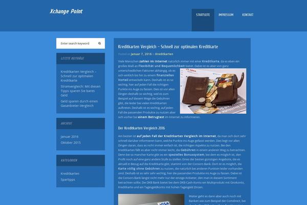 Kingdom theme site design template sample