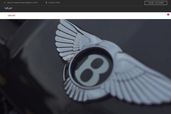 Site using Ultimate Landing Page and Coming Soon Page plugin