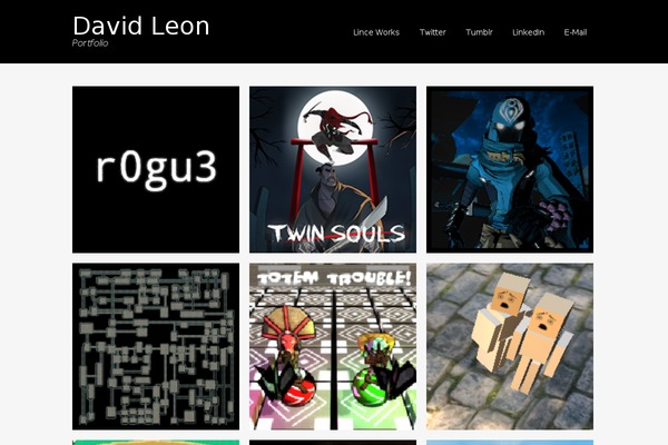 Portfolio Press theme site design template sample