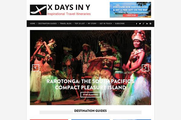 Marroco theme site design template sample