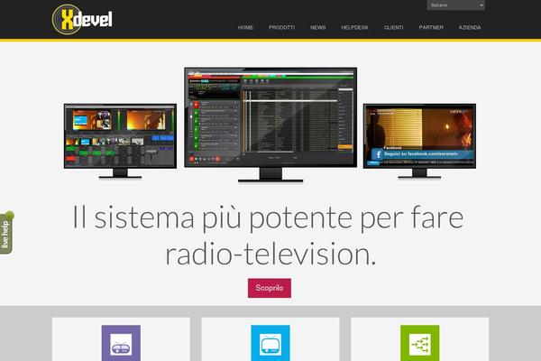 Airi theme site design template sample