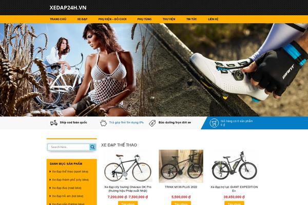 xedap24h.vn site used Creativeframework