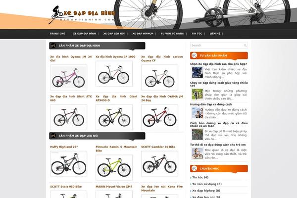 NewsPad theme site design template sample